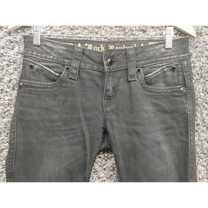 Rock Revival Jeans Women 28x32 Amy Skinny Black Stretch Denim Pants